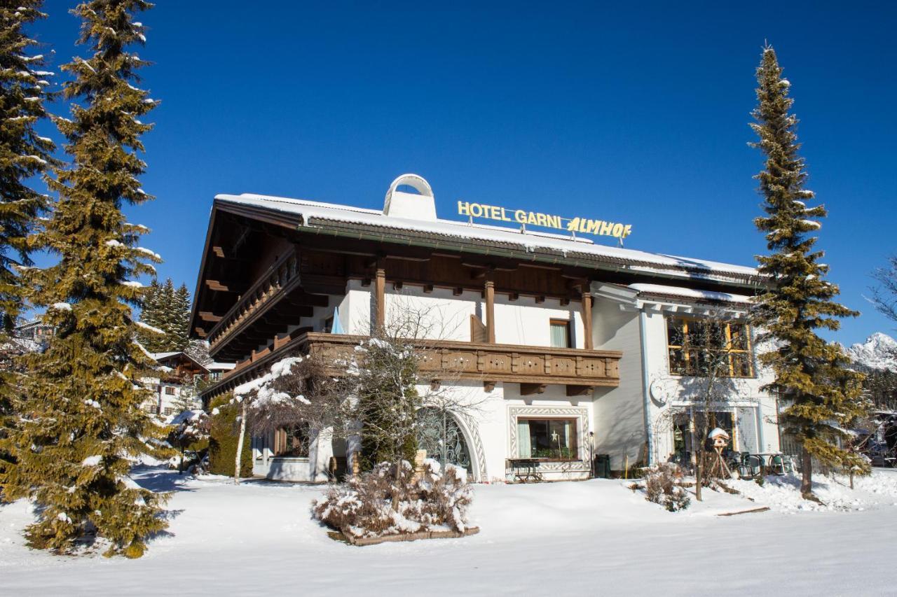 Hotel Garni Almhof Seefeld in Tirol Exteriér fotografie